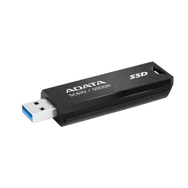 Портативный SSD ADATA SC610 500GB USB 3.2 550/500Mb/s Black SC610-500G-CBK/RD фото