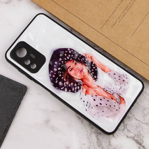 TPU+PC чохол Prisma Ladies для Xiaomi Redmi Note 12S Girl in a hat 777-07468 фото
