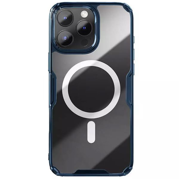 TPU чохол Nillkin Nature Pro Magnetic для Apple iPhone 16 Pro (6.3") Blue 777-08018 фото