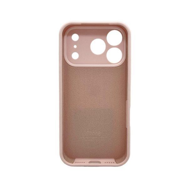 Силиконовый чехол с закрытой камерой для iPhone 17 Pro Dusty Pink 666-04287 фото