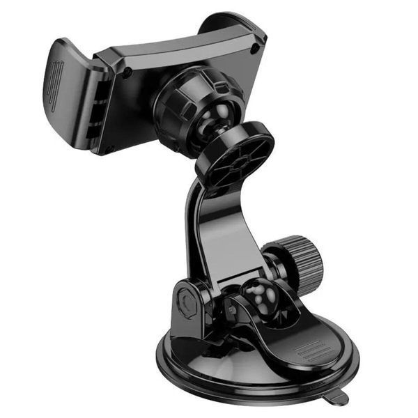 Тримач для мобільного BOROFONE BH89 Enlighten clip car holder(center console) Black 656-00463 фото