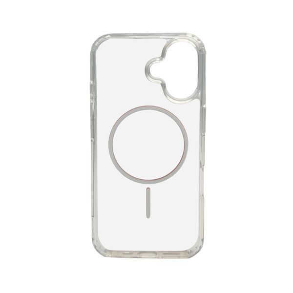 Чехол Acrylic Thin Magnetic для Apple iPhone 16 Pink 666-03688 фото