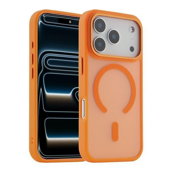 Чохол TPU+PC Goldencis Matte with MagSafe для iPhone 17 Pro White 2020000496748 фото
