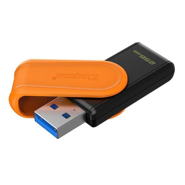 Флеш-накопитель Kingston USB 3.2 DT Exodia S 256GB Black/Orange DTXS/256GB фото