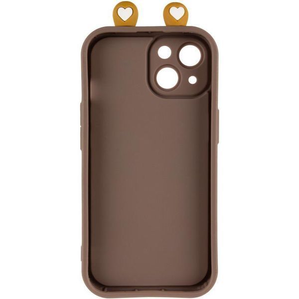 Чохол TPU Toys Case with Ears для Apple iPhone 13 (6.1") Brown 208-05385 фото