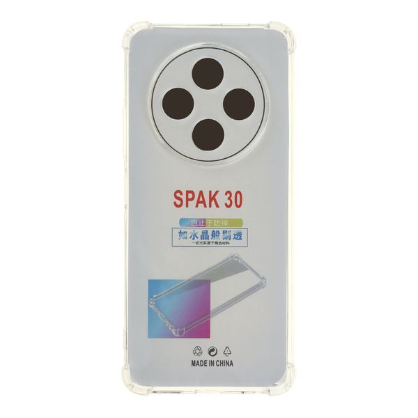 Прозрачный чехол TPU Virgin Hard Full Camera для Tecno Spark 30 4G (KL6) 555-04154 фото