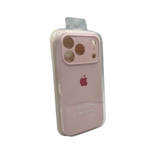Силиконовый чехол с закрытой камерой для iPhone 17 Pro Dusty Pink 666-04287 фото