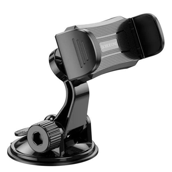 Тримач для мобільного BOROFONE BH89 Enlighten clip car holder(center console) Black 656-00463 фото