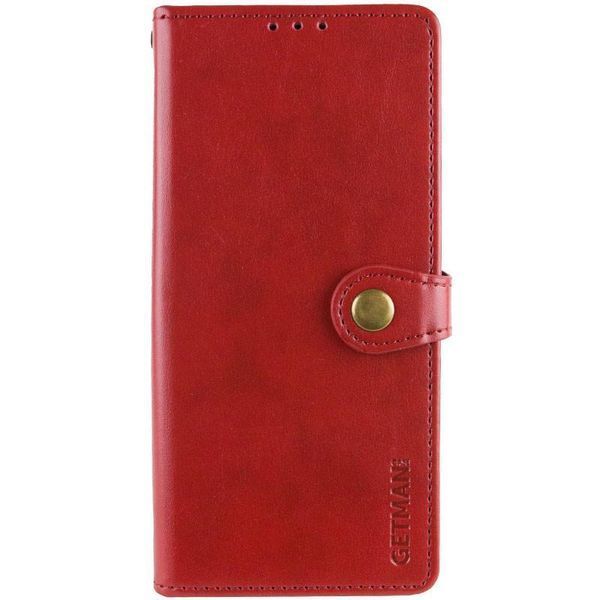 Кожаный чехол-книжка GETMAN Gallant (PU) для Samsung Galaxy A17 5G Красный 555-02587 фото