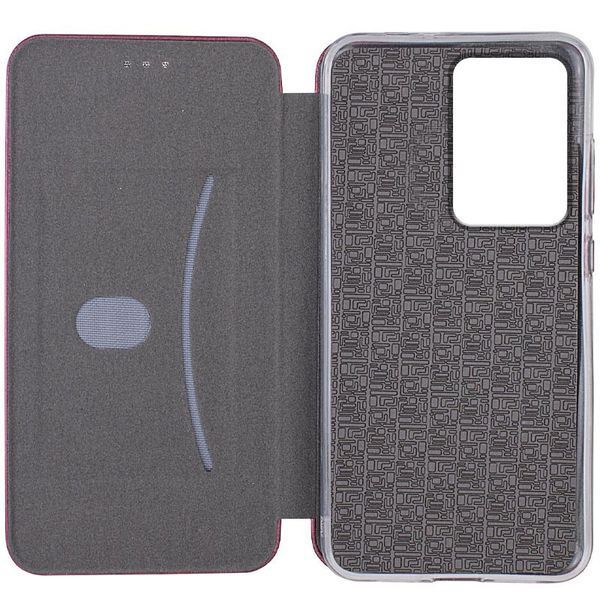 Шкіряний чохол-книжка Classy для Motorola Moto G85 Maroon 777-05353 фото
