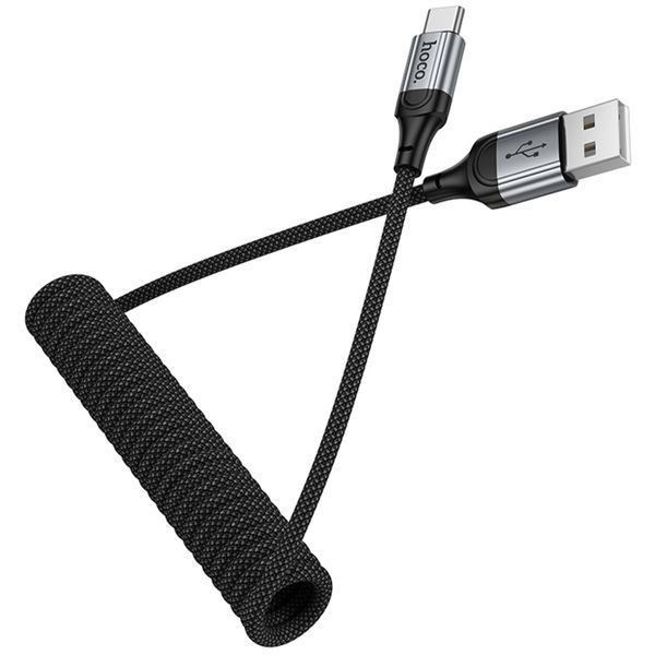 Дата кабель Hoco X121 Nuevo USB to Type-C 3A (1.5m) Black ILSO-00000082080-1 фото