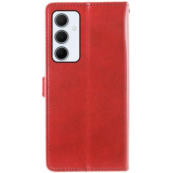 Кожаный чехол-книжка GETMAN Gallant (PU) для Samsung Galaxy A17 5G Красный 555-02587 фото