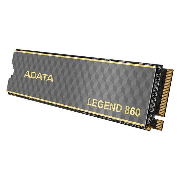 Накопичувач SSD M.2 ADATA LEGEND 860 500 GB 2280 PCIe Gen 4x4 3D NAND Read/Write: 5000/3000 MB/sec SLEG-860-500GCS фото