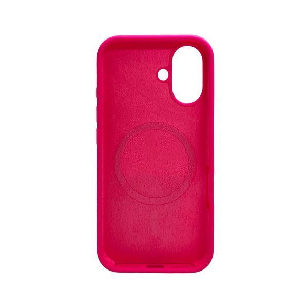 Чохол для смартфона Silicone Case Magnetic для Apple iPhone 16 Shiny Pink 666-04083 фото