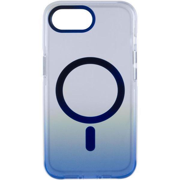 Чохол TPU+PC Phantom with MagSafe для Apple iPhone 16e / 17e (6.1") Blue 656-08490 фото