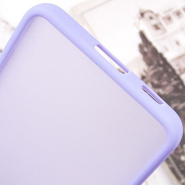 Чехол TPU+PC Lyon Frosted для Samsung Galaxy S21 FE Purple ILSO-00000065052-6 фото
