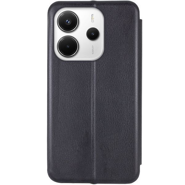 Кожаный чехол-книжка Classy для Xiaomi Redmi Note 14 4G (Int. version) Black 777-05303 фото