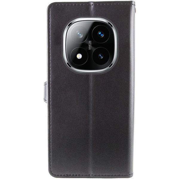 Шкіряний чохол-книжка GETMAN Gallant (PU) для Xiaomi Redmi Note 15 Pro+ 5G Чорний 656-09022 фото