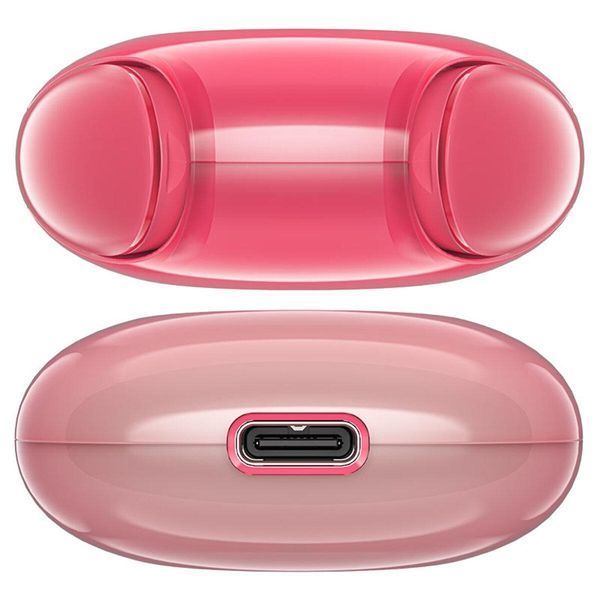 Навушники ACEFAST T9 Crystal (Air) color bluetooth earbuds Pomelo Red 656-00848 фото