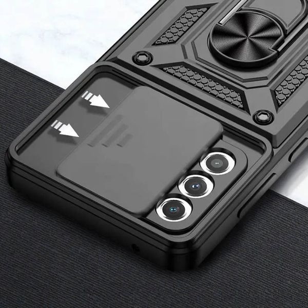 Ударопрочный чехол Camshield Serge Ring для Samsung Galaxy S20 FE Black 777-04464 фото