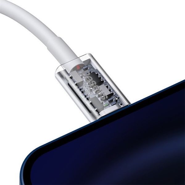 Кабель Baseus Superior Series Type-C to IP PD 20W 1m White CATLYS-A02 фото