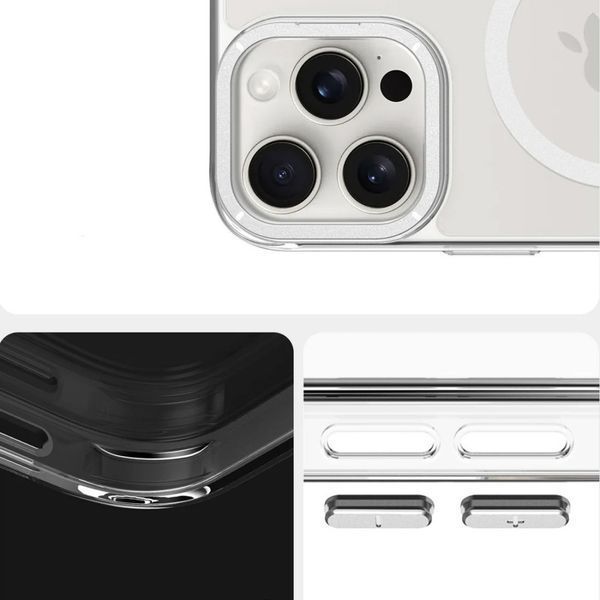 Чехол TPU Space Case Apex with MagSafe для Apple iPhone 13 Pro / 14 Pro (6.1") Silver 214-03351 фото