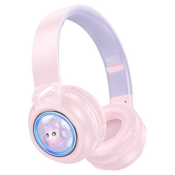Навушники HOCO W50 Cute fun BT headphones Pink 656-01676 фото