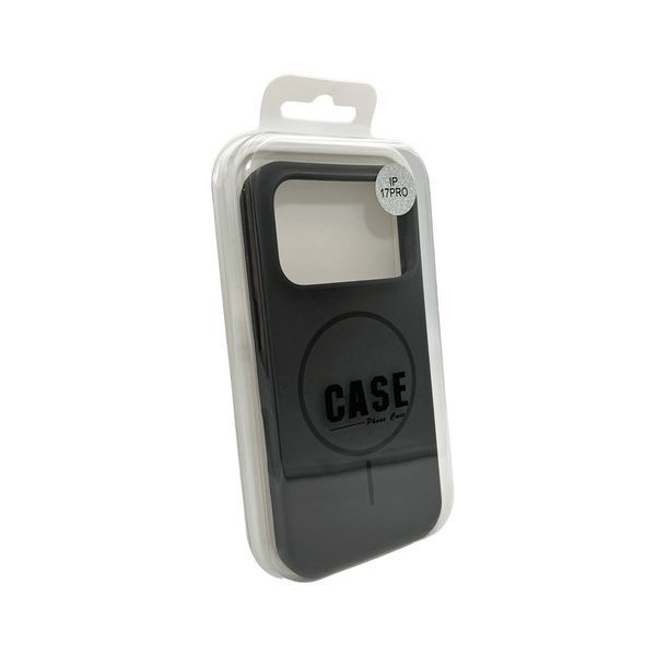 Чехол для смартфона Silicone Case Magnetic для Apple iPhone 17 Pro Dark Grey 666-04133 фото