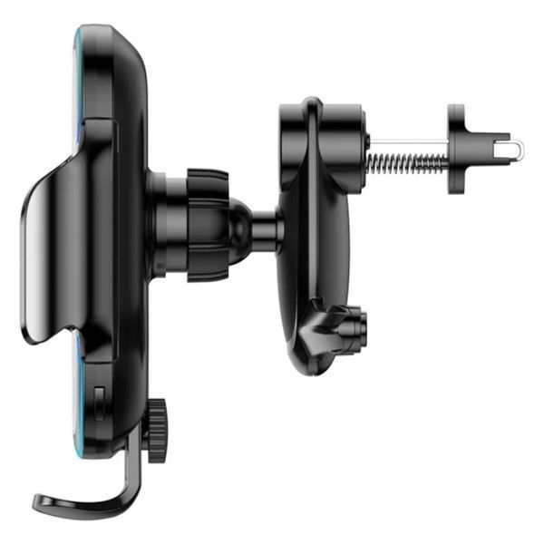 Тримач для мобiльного з БЗП Baseus Light Electric Holder Black 656-00514 фото