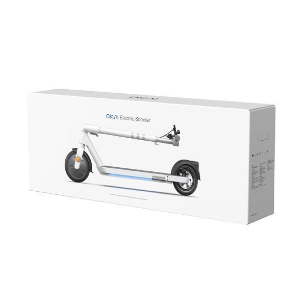 Електросамокат OKAI ES20-NEON Black 9", 300(600)W, 9.8Ah, 40km, 25km\h, 20%, NFC, App, 16kg ES20-B фото