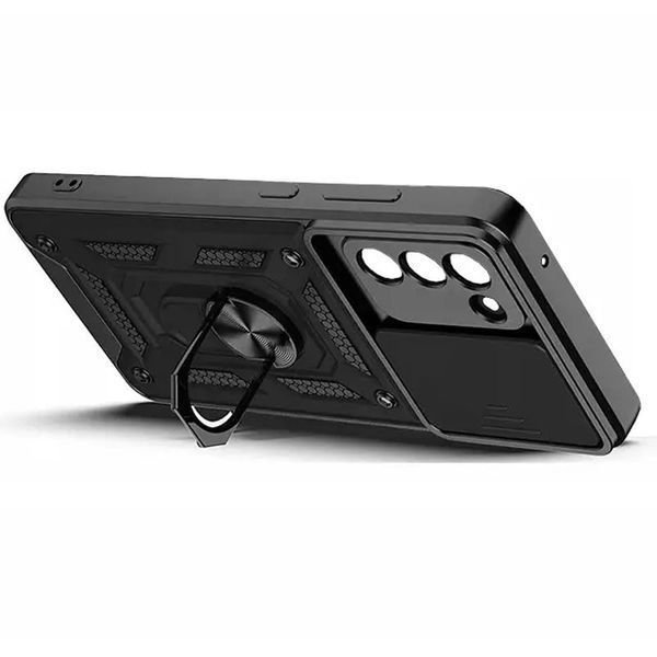 Ударопрочный чехол Camshield Serge Ring для Samsung Galaxy S20 FE Black 777-04464 фото