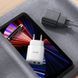 Сетевое зарядное устройство с кабелем HOCO C141A Smart dual-port charger set(Type-C) White 6942007627917 фото 4