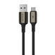 Кабель Proove Dense Metal USB to Micro USB 2.4A (1m) black 656-02562 фото 1