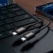 Кабель ACEFAST C1-09 USB-C to USB-C aluminum alloy audio/video transmission full-featured data cable Black 6974316282631 фото 4