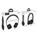 Навушники HOCO W21 Graceful charm wire control headphones Black 656-03936 фото 4