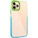 Чохол TPU+PC Fresh sip series для Apple iPhone 11 Pro (5.8") Бірюзовий / Лимонний 777-06669 фото 1