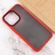 TPU+PC чохол Metal Buttons для Apple iPhone 14 Pro (6.1") Червоний 777-08295 фото 4