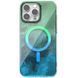 Чехол TPU Shiny Mountain (MagFit) для Apple iPhone 15 Pro (6.1") Green / Blue 555-02887 фото 1