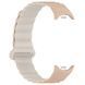 Ремінець Dual-color Magnetic для Xiaomi Mi Band 9/8/10 Beige / White 212-01651 фото 3