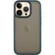 TPU+PC чохол Metal Buttons для Apple iPhone 16 Pro (6.3") Зелений 777-08245 фото 1