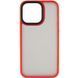 TPU+PC чохол Metal Buttons для Apple iPhone 12 Pro Max (6.7") Червоний 777-08345 фото 1