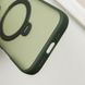 Чехол TPU+PC Metal Buttons with MagSafe Colorful HQ Ring для iPhone 16 Pro (6.3") Green 555-00619 фото 7
