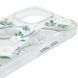 TPU+PC чохол Clear Garden with MagSafe для Apple iPhone 16 Pro (6.3") White Gardenia 777-08217 фото 4