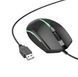Мышь BOROFONE BG10 Soaring game luminous wired mouse Black 656-03216 фото 4