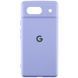 Чехол Silicone Cover Lakshmi Full Camera для Google Pixel 7a Сиреневый 555-02242 фото 1