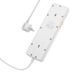 Сетевой удлинитель HOCO AC13A Talento 5-position socket(1C3A) (1,5 m) White 6942007607148 фото 4