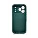 Силіконовий чохол з закритою камерою для iPhone 17 Pro Max Pine Green 666-04337 фото 3