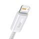 Кабель Baseus Dynamic Series Fast Charging Data Cable USB to iP 2.4A 2m White CALD000502 фото 3