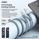 Кабель REMAX Jany Series Aluminum Alloy Braided 2.4A data cable RC-124m/i/a Micro-Black 6972174153568 фото 3