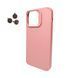 Чехол Silky Cam Protect для iPhone 14 Pink 666-02339 фото 1